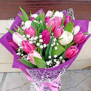 Букет 21 лалета