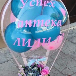 Балон с цветя модел 14