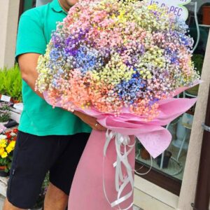 Букет с човешки размери